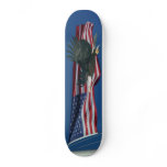 American Flag & Eagle SKateboard