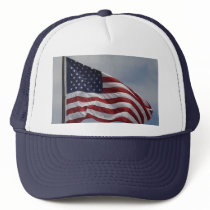 American Flag Mesh Hat
