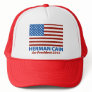 American Flag Herman Cain for President 2012 Hat