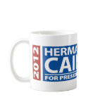 American Flag Herman Cain for President 2012 Coffee Mugs