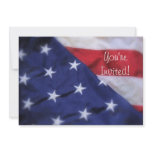 American Flag Invitation