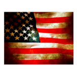 American Flag Items Post Card