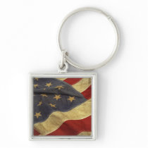 American Flag Keychains