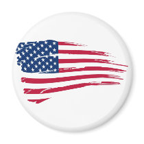 American Flag Fridge Magnets