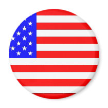 AMERICAN FLAG REFRIGERATOR MAGNETS