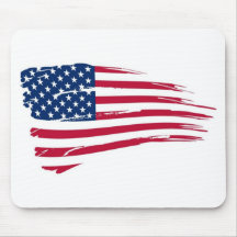 American Flag Mouse Pads