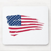 American Flag Mousepads