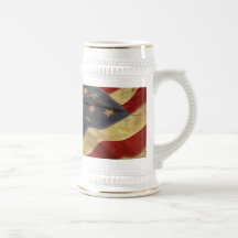 American Flag Mug