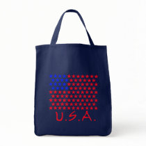 American Flag of Stars Products Canvas Bag