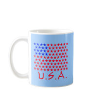American Flag of Stars Products Mugs
