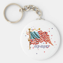 American Flag, Old Glory Keychains