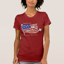 American Flag Patriotic T shirt