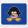 American Flag Penguin Tshirts and Apparel Mouse Pad