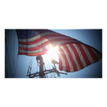 American flag photo cards