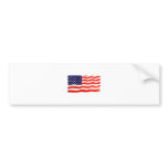 American Flag Popsicle Stick Folkart
