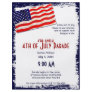 American Flag Popsicle Stick Folkart