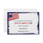 American Flag Popsicle Stick Folkart