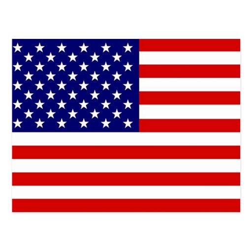 American Flag Post Cards