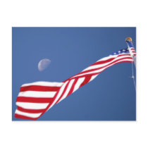 American Flag Postcard