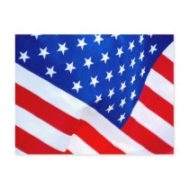American Flag Postcard