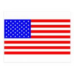 AMERICAN FLAG POSTCARD