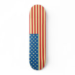 American Flag Skateboard