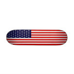 American Flag Skateboard Mini
