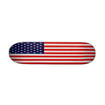 American Flag Skateboard Mini
