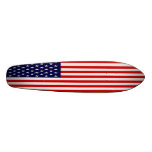 American Flag Skateboard Oldschool