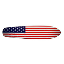 American Flag Skateboard Oldschool
