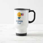American Flag Soccer Chick Travel Mug