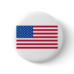 American Flag T shirts and Gifts Pinback Buttons