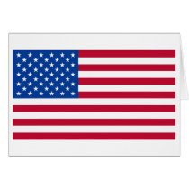 American Flag T shirts and Gifts Greeting Card