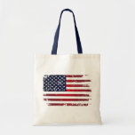 American Flag Tote Bag