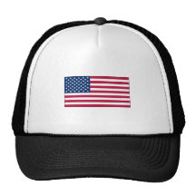 American Flag	trucker hat