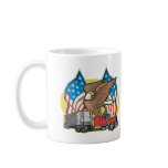 American Flag Trucker Mugs