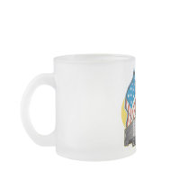 American Flag Trucker Mug