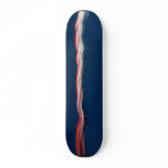 American Flag Wave Skate Board Deck