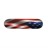 American Flag Wcked Mini Skateboard