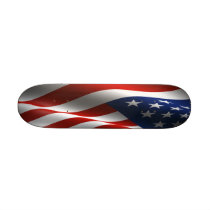 American Flag Wcked Mini Skateboard