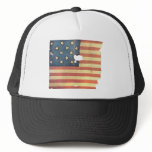 American Flag with 15 Stars - Star Spangled Banner Trucker Hat