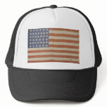 American Flag with 39 Stars Trucker Hats