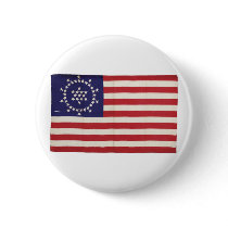 American Flag with 48 Stars Whipple Pin