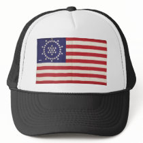 American Flag with 48 Stars Whipple Hat