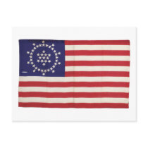 American Flag with 48 Stars Whipple Post Cards