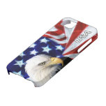 American Flag with Bald Eagle Patriotic iPhone 5 Case