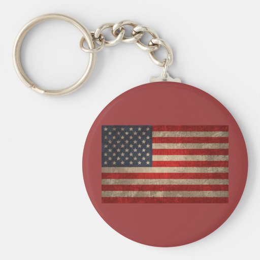 American Flag - xdist Key Chain