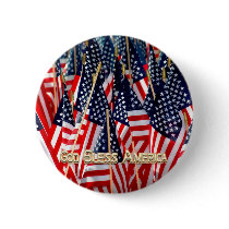 American Flags Button