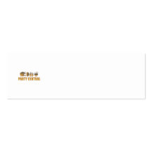 american football helmet ball beer chips party business card template