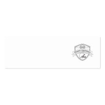 american football party central shield business cards